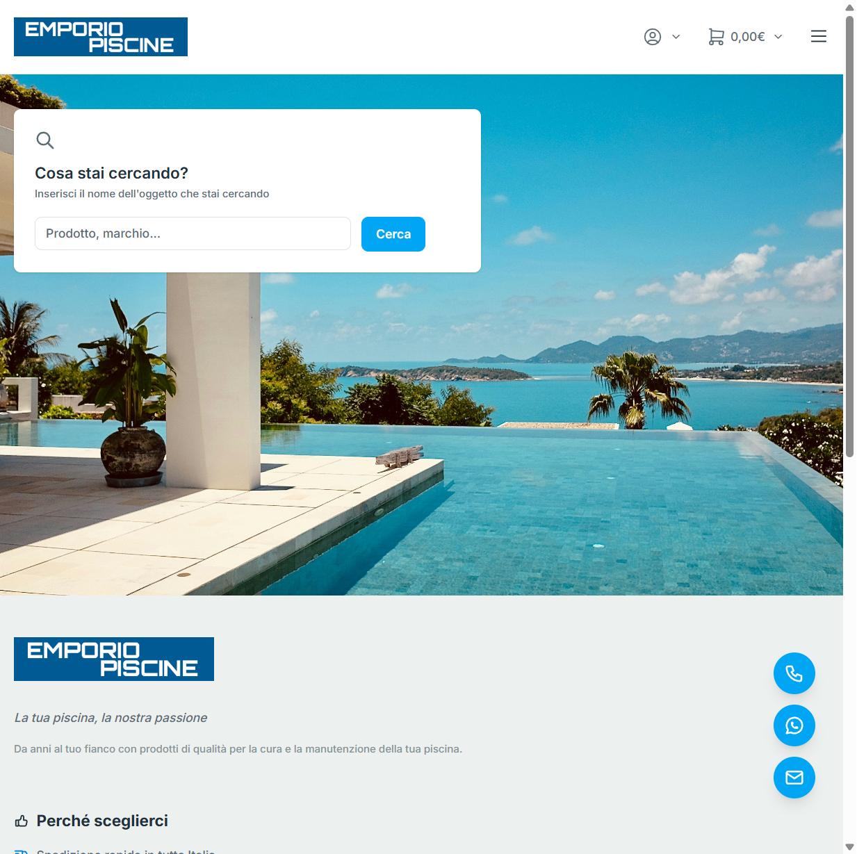 Emporio Piscine - Screenshot