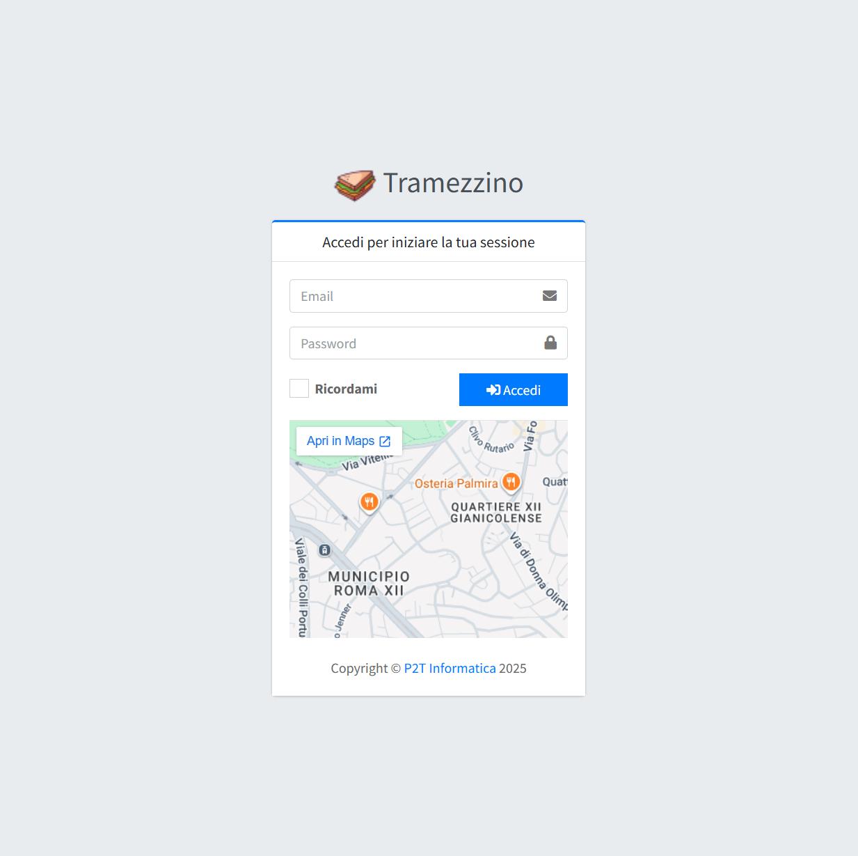 Tramezzino.net - Screenshot