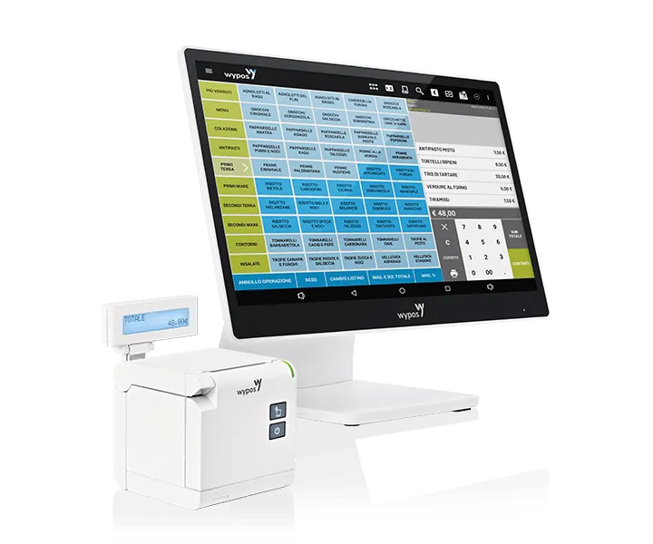 Wycash 2600 - Sistema POS touch screen per ristoranti